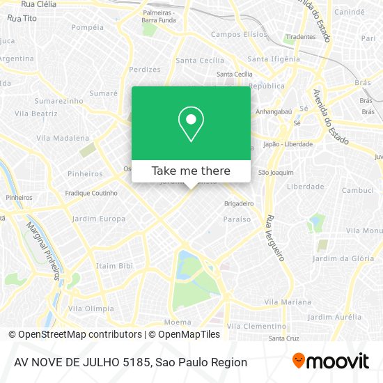 AV  NOVE DE JULHO  5185 map