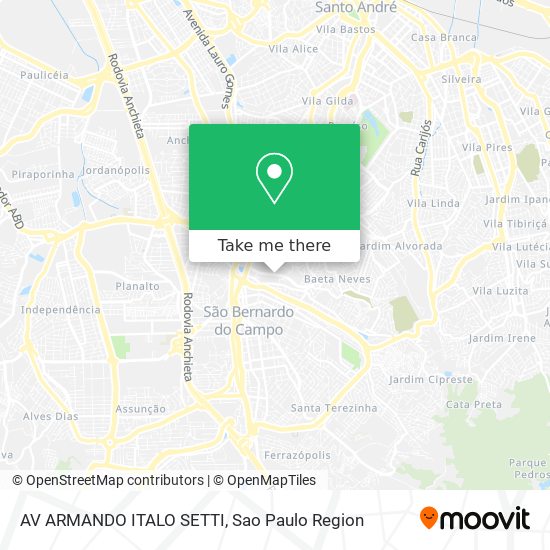 AV ARMANDO ITALO SETTI map