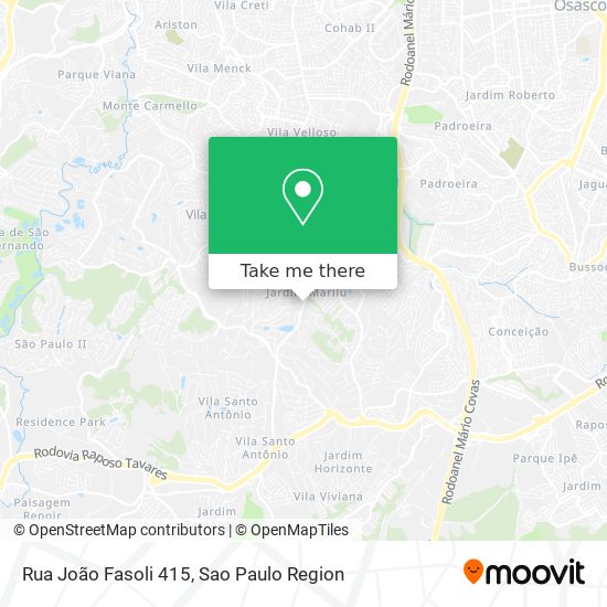 Rua João Fasoli 415 map
