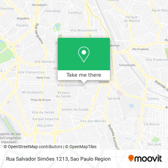 Rua Salvador Simões 1213 map