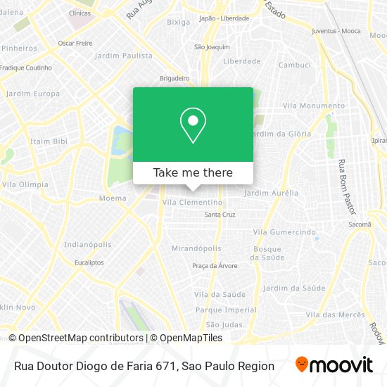 Rua Doutor Diogo de Faria  671 map