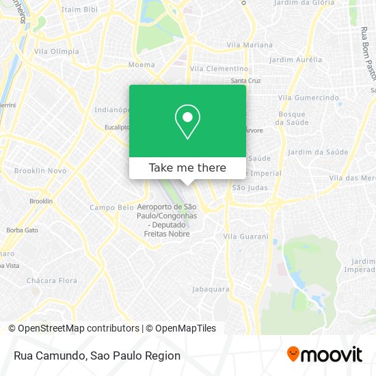 Rua Camundo map