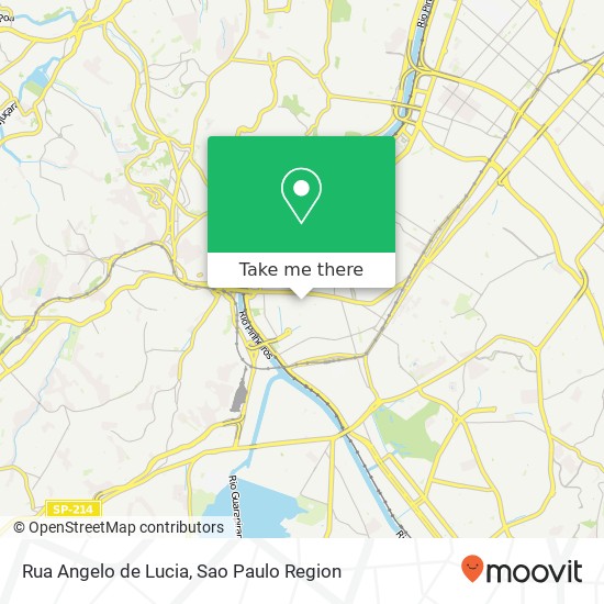 Rua Angelo de Lucia map