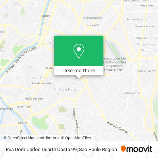 Rua Dom Carlos Duarte Costa 99 map