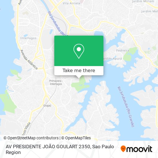 AV PRESIDENTE JOÃO GOULART 2350 map