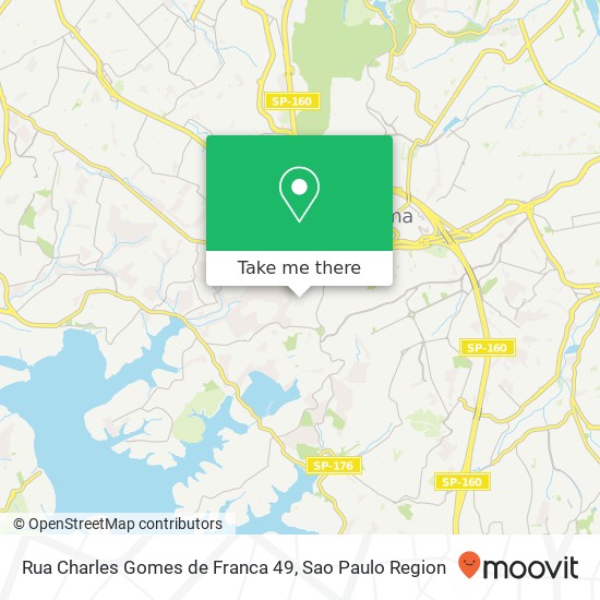 Rua Charles Gomes de Franca 49 map