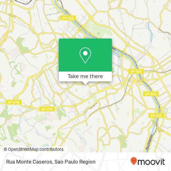 Mapa Rua  Monte Caseros