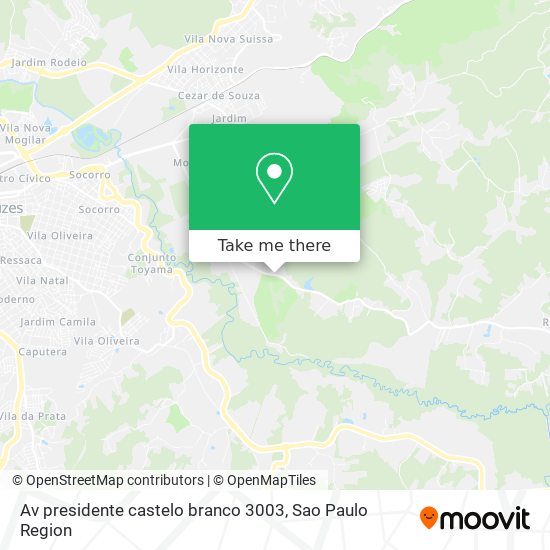 Av presidente castelo branco 3003 map