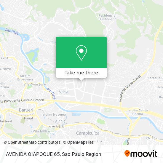 Mapa AVENIDA OIAPOQUE 65