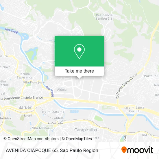 AVENIDA OIAPOQUE 65 map