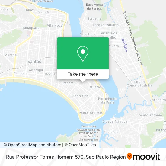 Rua Professor Torres Homem 570 map