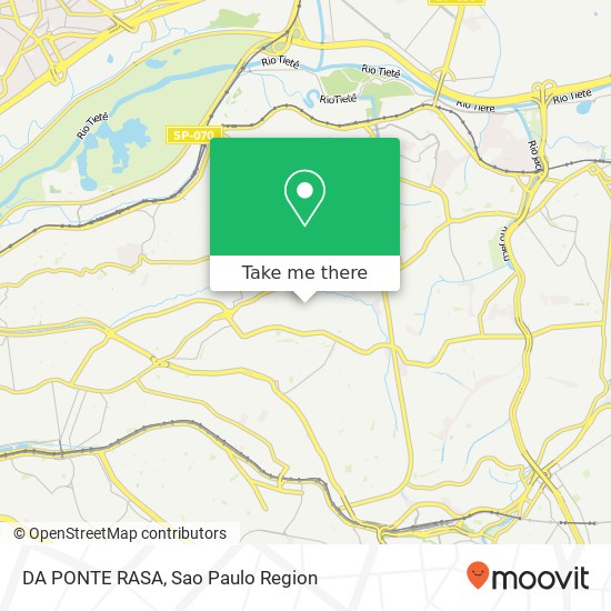 DA PONTE RASA map