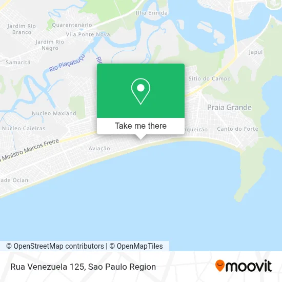 Rua Venezuela 125 map