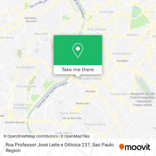 Mapa Rua Professor José Leite e Oiticica 237