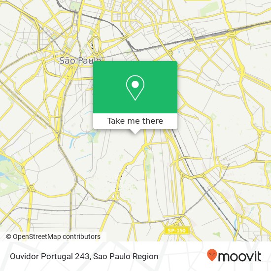 Ouvidor Portugal 243 map