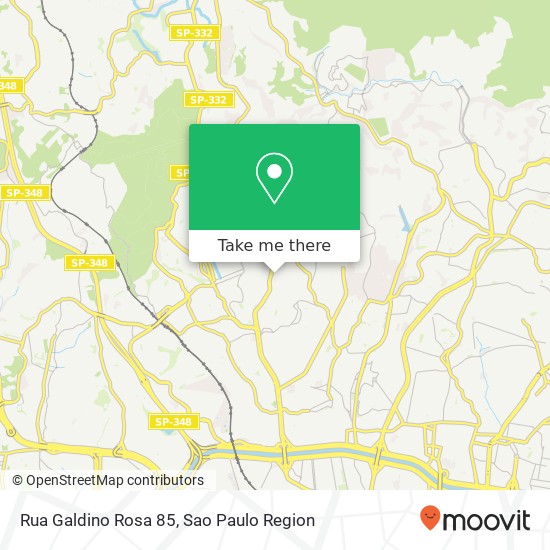 Mapa Rua Galdino Rosa 85