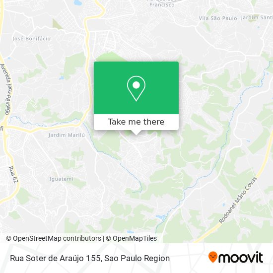 Mapa Rua Soter de Araújo 155