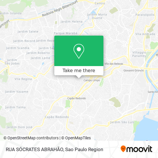 Mapa RUA SÓCRATES ABRAHÃO