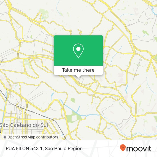 Mapa RUA FILON  543 1