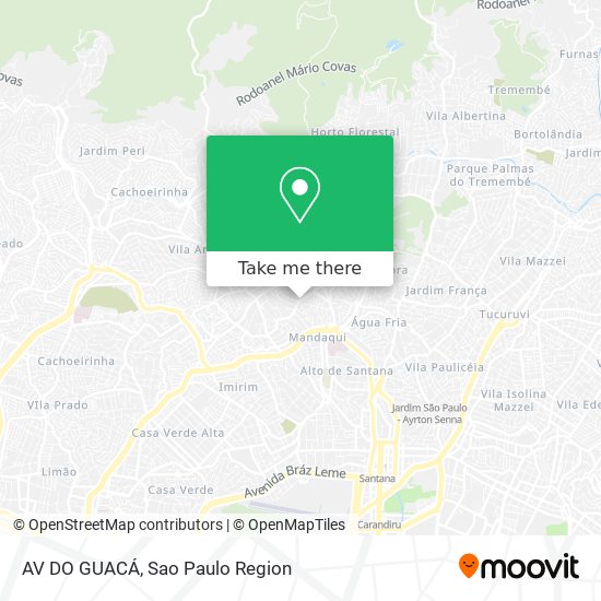 AV DO GUACÁ map