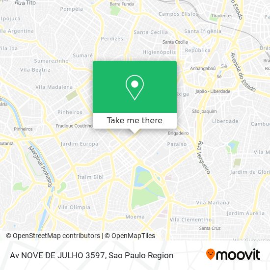 Av NOVE DE JULHO 3597 map