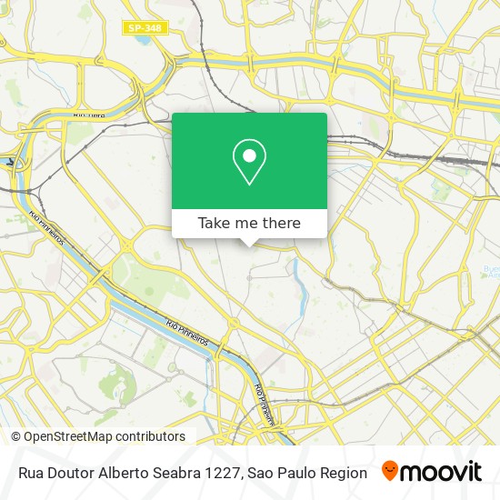 Mapa Rua Doutor Alberto Seabra 1227
