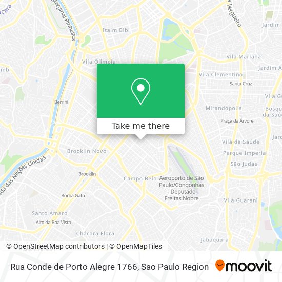 Rua Conde de Porto Alegre  1766 map