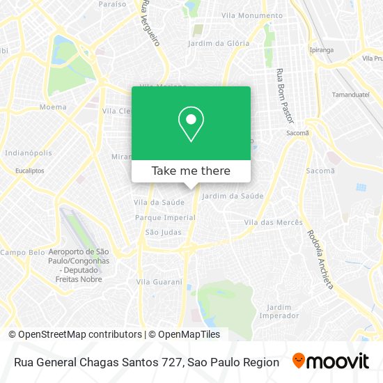 Rua General Chagas Santos 727 map