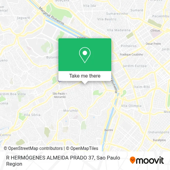 R HERMÓGENES ALMEIDA PRADO 37 map