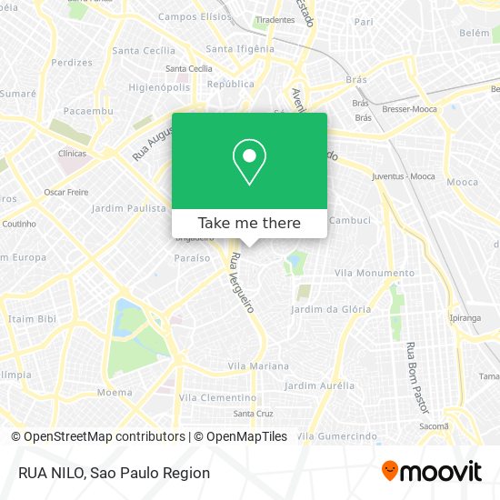 RUA NILO map