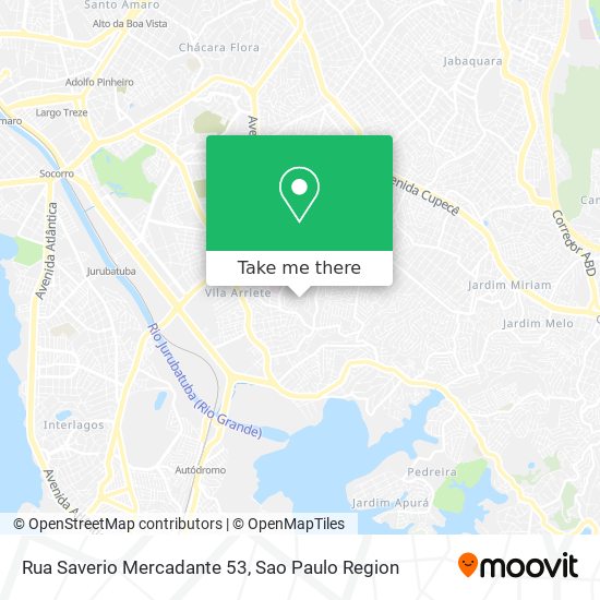 Rua Saverio Mercadante 53 map