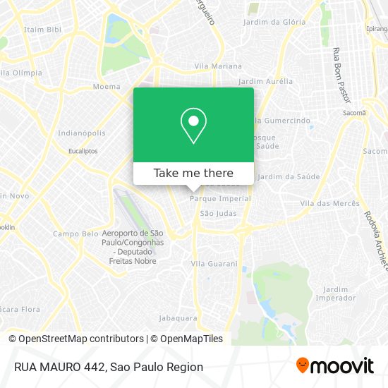 Mapa RUA MAURO 442