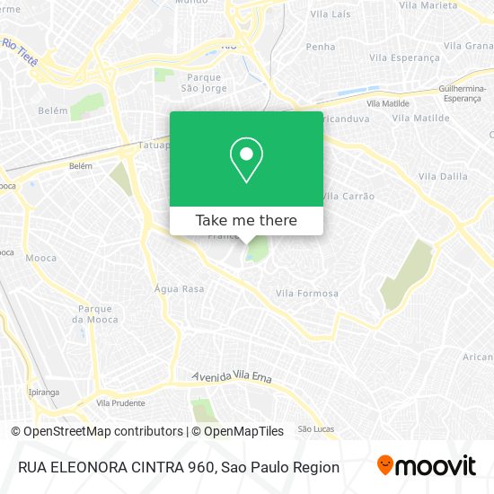 RUA ELEONORA CINTRA 960 map