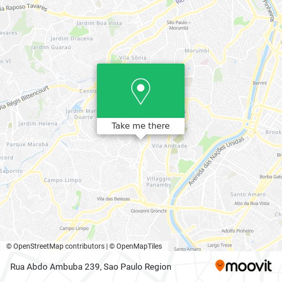 Mapa Rua Abdo Ambuba 239