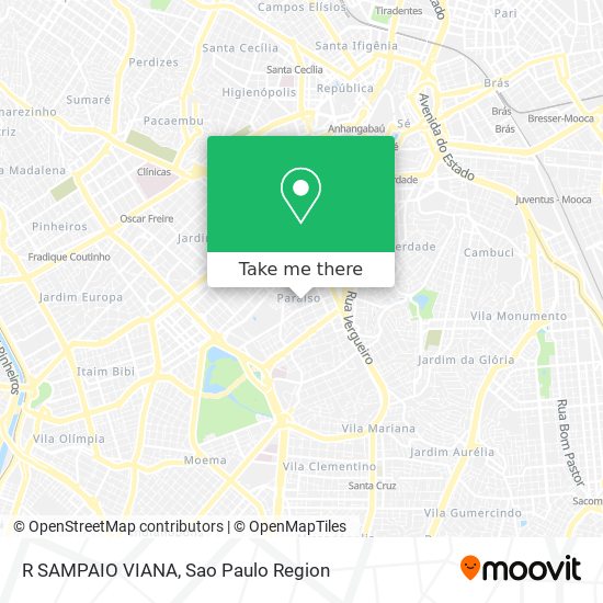 R SAMPAIO VIANA map