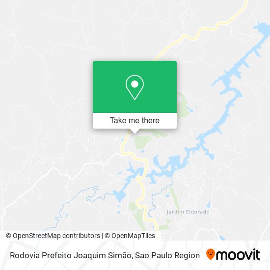 Rodovia Prefeito Joaquim Simão map