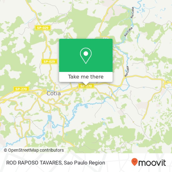 ROD RAPOSO TAVARES map