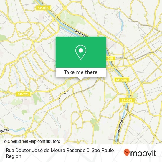 Rua Doutor José de Moura Resende 0 map