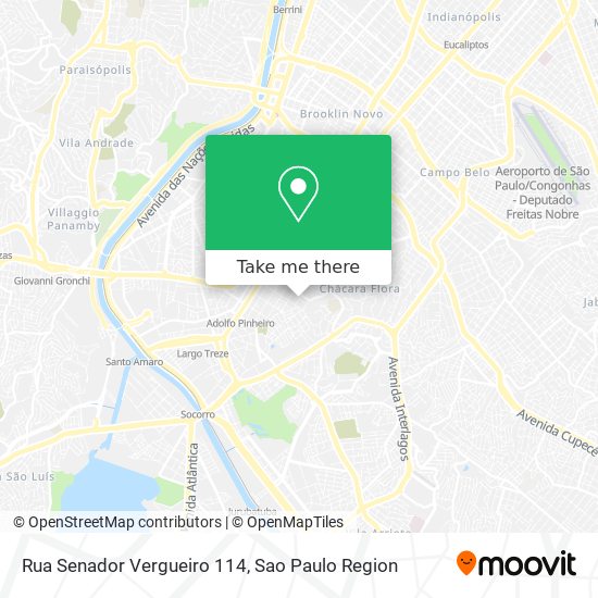 Rua Senador Vergueiro  114 map