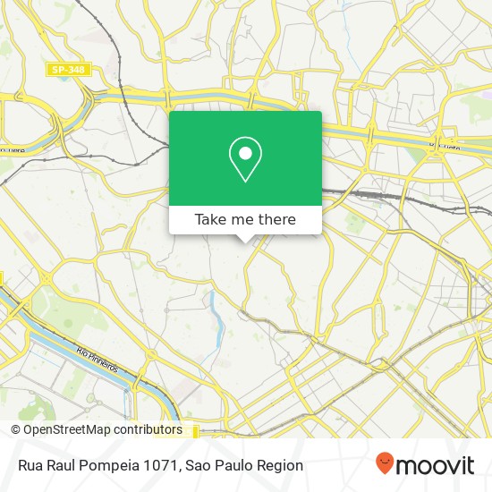 Rua Raul Pompeia  1071 map
