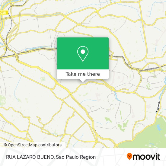 RUA LAZARO BUENO map