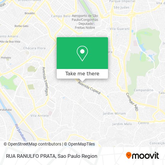 RUA RANULFO PRATA map