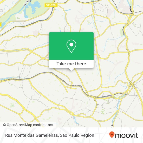 Rua Monte das Gameleiras map