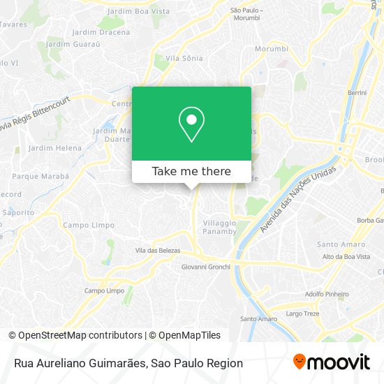 Rua Aureliano Guimarães map