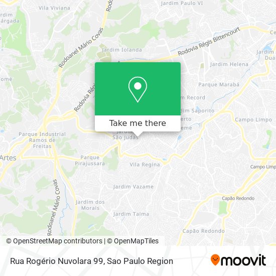 Rua Rogério Nuvolara 99 map