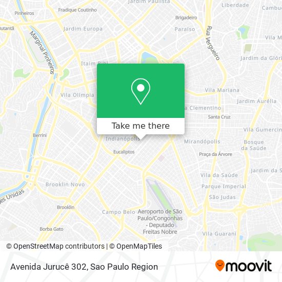Avenida Jurucê 302 map
