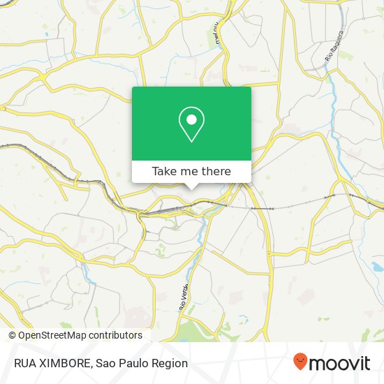 RUA XIMBORE map