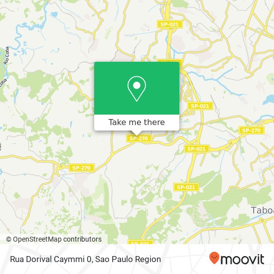 Rua Dorival Caymmi 0 map