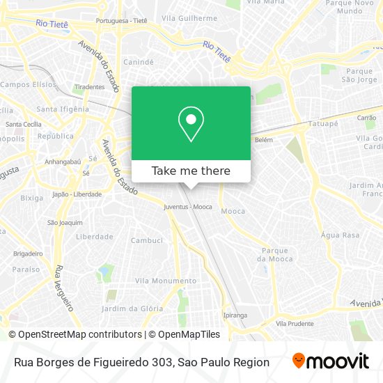 Mapa Rua Borges de Figueiredo  303