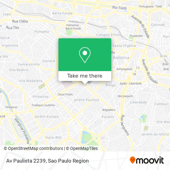 Av  Paulista 2239 map